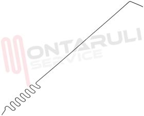Visualizza i dettagli per MOLLA PER SPORTELLO L=43,5CM. Immagine di MOLLA PER SPORTELLO L=43,5CM.