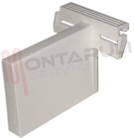 Visualizza i dettagli per FERMO PER MENSOLA BOTTIGLIE BIANCO Immagine di FERMO PER MENSOLA BOTTIGLIE BIANCO