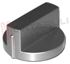Immagine di MANOPOLA PIANO COTTURA SILVER D.5MM.