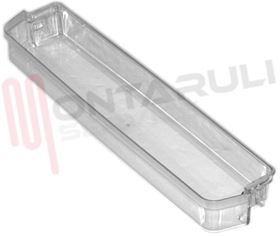 Visualizza i dettagli per MENSOLA  LATTINE TRASPARENTE 490X104X58MM. Immagine di MENSOLA  LATTINE TRASPARENTE 490X104X58MM.