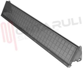 Visualizza i dettagli per FRONTALE RIBALTINA MENSOLA PORTA BURRO 470X80X56,5MM. Immagine di FRONTALE RIBALTINA MENSOLA PORTA BURRO 470X80X56,5MM.