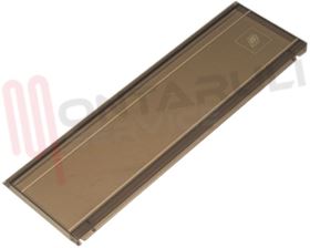 Visualizza i dettagli per PORTINA MARRONE FUME' 407X130MM. Immagine di PORTINA MARRONE FUME' 407X130MM.