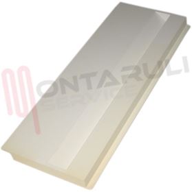 Visualizza i dettagli per PORTINA EVAPORATORE BIANCA 380X145MM. Immagine di PORTINA EVAPORATORE BIANCA 380X145MM.
