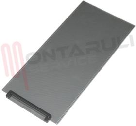 Visualizza i dettagli per PORTINA SCORREVOLE TRASPARENTE/GRIGIO 240/235X107MM. Immagine di PORTINA SCORREVOLE TRASPARENTE/GRIGIO 240/235X107MM.