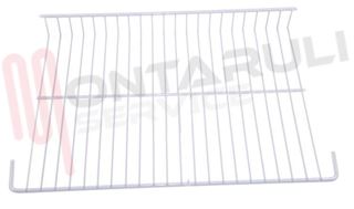 Immagine di GRIGLIA FRIGORIFERO 480X315XH.50MM. BIANCA ANGOLATA