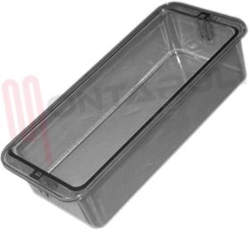 Visualizza i dettagli per VASCHETTA BURRO GRIGIA 180/202X80/90MM. Immagine di VASCHETTA BURRO GRIGIA 180/202X80/90MM.