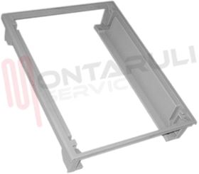 Visualizza i dettagli per TELAIO CASSETTO FRIGO GRIGIO  277X210XH.52MM. Immagine di TELAIO CASSETTO FRIGO GRIGIO  277X210XH.52MM.