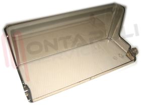 Visualizza i dettagli per COPERCHIO CONTENITORE BURRO FUME' 210X85X80MM. Immagine di COPERCHIO CONTENITORE BURRO FUME' 210X85X80MM.