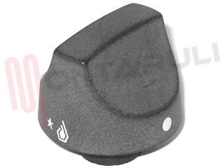 Immagine di MANOPOLA FUOCO DESIGN GLASS NERA PULSAR D.6MM.