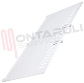 Visualizza i dettagli per RIPIANO BIANCO IN PLASTICA 605X305MM. Immagine di RIPIANO BIANCO IN PLASTICA 605X305MM.