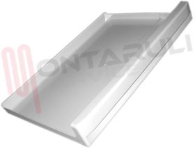 Visualizza i dettagli per VASCHETTA BIANCA FREEZER 470X320XH.23/60MM. Immagine di VASCHETTA BIANCA FREEZER 470X320XH.23/60MM.