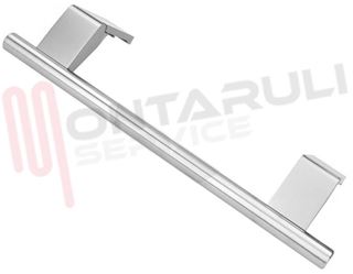Immagine di MANIGLIA PORTA FREEZER METALLICA LIEBHERR L=335MM.