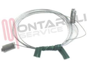 Visualizza i dettagli per CORDINA TIRANTE TRASMISSSIONE VASCHETTTA L=610MM. Immagine di CORDINA TIRANTE TRASMISSSIONE VASCHETTTA L=610MM.