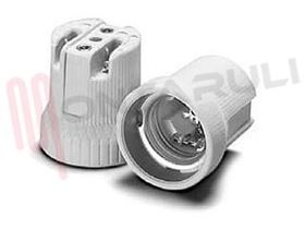 Visualizza i dettagli per PORTALAMPADA E27 PORCELLANA Immagine di PORTALAMPADA E27 PORCELLANA