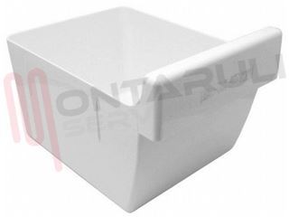 Immagine di CASSETTO VERDURA BIANCO 230X300X160/200MM.