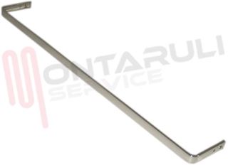 Immagine di FASCIA FERMA BOTTIGLIE CROMATA L=420MM.