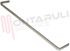 Immagine di FASCIA FERMA BOTTIGLIE CROMATA L=420MM.