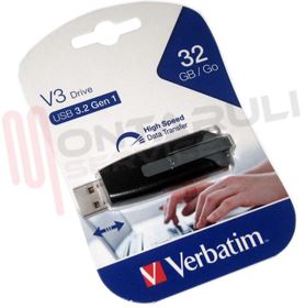 Visualizza i dettagli per PEN DRIVE USB-STICK DRIVE 32GB 3.2 Immagine di PEN DRIVE USB-STICK DRIVE 32GB 3.2