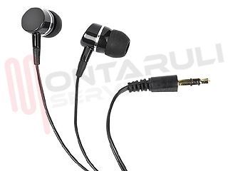 Immagine di CUFFIA AURICOLARE STEREO NERO JACK 3,5MM