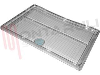 Immagine di RIPIANO IN PLASTICA TRASPARENTE FRIGO 555X375MM.