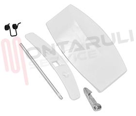 Visualizza i dettagli per KIT MANIGLIA OBLO' BIANCA Immagine di KIT MANIGLIA OBLO' BIANCA