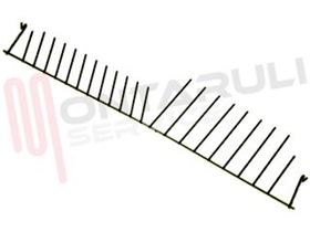 Visualizza i dettagli per GRIGLIA FERMAPIATTI CESTO INFERIORE L=520MM. Immagine di GRIGLIA FERMAPIATTI CESTO INFERIORE L=520MM.