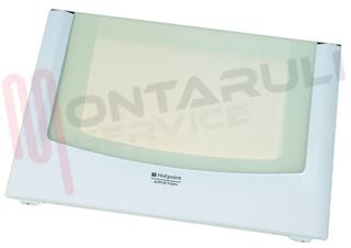 Immagine di VETRO FORNO ESTERNO COMPLETO BIANCO