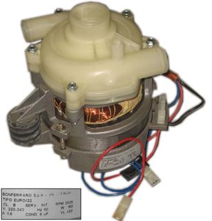 Immagine di MOTOPOMPA COMPLETA 3 VIE 2 FILI 220-240V 150W 50-60HZ C/1