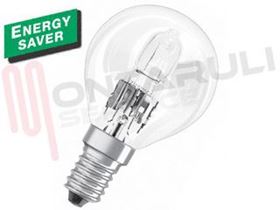 Visualizza i dettagli per LAMPADA SFERA ALOGENA CHIARA E14 28W 230V (RESA/37W) Immagine di LAMPADA SFERA ALOGENA CHIARA E14 28W 230V (RESA/37W)