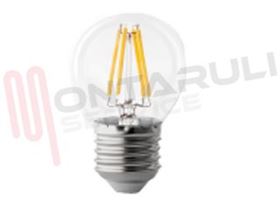 Visualizza i dettagli per LAMPADA SFERA LED CHIARA E27 4W 220-240V Immagine di LAMPADA SFERA LED CHIARA E27 4W 220-240V