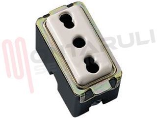 Immagine di PRESA 2P+T BIPASSO 10/16A GRADO 2.1 SERIE MAGIC