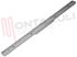 Immagine di MANIGLIA FRIGO INCASSO SILVER 587X31,5MM.