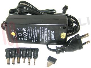 Immagine di ALIMENTATORE SWITCHIHG 3000MA 6 SPINOTTI UNIVERSALE