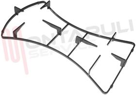 Visualizza i dettagli per GRIGLIA PIATTINA NERA 435X230X40MM. CENTRALE Immagine di GRIGLIA PIATTINA NERA 435X230X40MM. CENTRALE