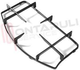 Visualizza i dettagli per GRIGLIA PIATTINA NERA 380/385X200X95MM. LATO DX Immagine di GRIGLIA PIATTINA NERA 380/385X200X95MM. LATO DX