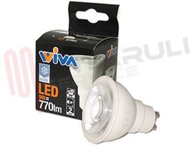 Visualizza i dettagli per LAMPADA SPOT PRO LED GU10 9W 230V LUCE FREDDA 6000K Immagine di LAMPADA SPOT PRO LED GU10 9W 230V LUCE FREDDA 6000K