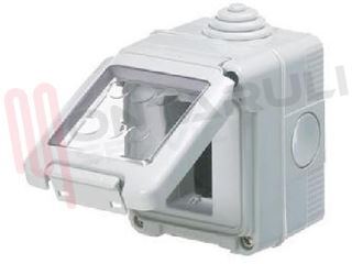 Immagine di CONTENITORE 1 POSTO ORIZZONTALE STAGNO C/PORTEL. 66X82X65