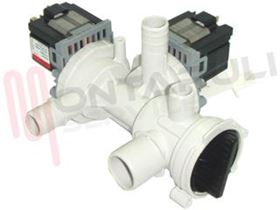 Visualizza i dettagli per POMPA SCARICO DOPPIA MAGNETICA SAMSUNG Immagine di POMPA SCARICO DOPPIA MAGNETICA SAMSUNG