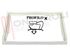 Immagine di GUARNIZIONE MAGNETICA 4L GRIGIA 0730X580MM SEZ.X