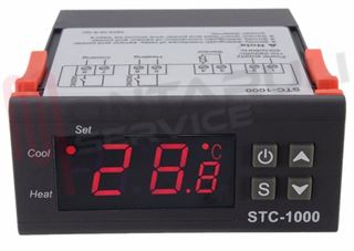 Immagine di TERMOSTATO DIGITALE STC1000 110 - 220V SONDA RISCALDAMENTO
