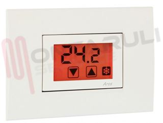 Immagine di TERMOSTATO ELETTRONICO MOD. AROS230 TOUCH SCREEN 230V
