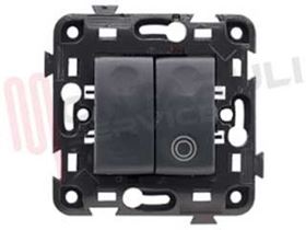 Visualizza i dettagli per DEVIATORE+PULSANTE UNIPOLARE 10A NERO SERIE ECO 60 Immagine di DEVIATORE+PULSANTE UNIPOLARE 10A NERO SERIE ECO 60