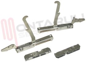 Visualizza i dettagli per KIT CERNIERA + PORTARULLINO PORTA FORNO SMEG Immagine di KIT CERNIERA + PORTARULLINO PORTA FORNO SMEG