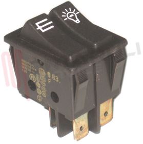 Visualizza i dettagli per INTERRUTTORE DOPPIO CON SIMBOLI LUCE + SPIEDO Immagine di INTERRUTTORE DOPPIO CON SIMBOLI LUCE + SPIEDO