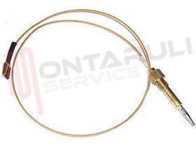 Visualizza i dettagli per TERMOCOPPIA ATTACCO A FASTON FORNO L=595MM. Immagine di TERMOCOPPIA ATTACCO A FASTON FORNO L=595MM.