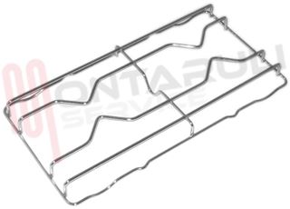 Immagine di GRIGLIA 2 FUOCHI FILO 405X215MM. SOVRANA