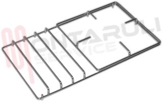 Immagine di GRIGLIA 1 FUOCO + PIASTRA FILO 365X205XH.23MM.