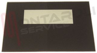 Immagine di VETRO FORNO ALT.388X518MM. MARRONE ELBA