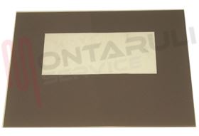 Visualizza i dettagli per VETRO FORNO ALT.395X515MM. MARRONE CHIARO ESTERNO Immagine di VETRO FORNO ALT.395X515MM. MARRONE CHIARO ESTERNO