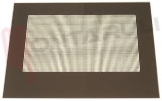 Immagine di VETRO FORNO ALT.398X520MM. MARRONE ESTERNO ARISTON